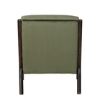Renfrow Velvet Armchair - Olive