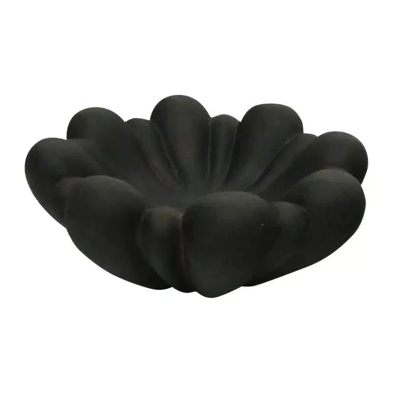 Renzo Ceramic Vessel 26 cm - Black