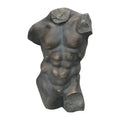 Greco Roman Nude Torso Sculpture - Black