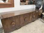 Riva 4 Door Sideboard - Premium Brown - 2200mm