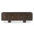 Riva 4 Door Sideboard - Premium Brown - 2200mm