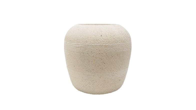 Azure MGO Planter - Chalk 55 x 52cm