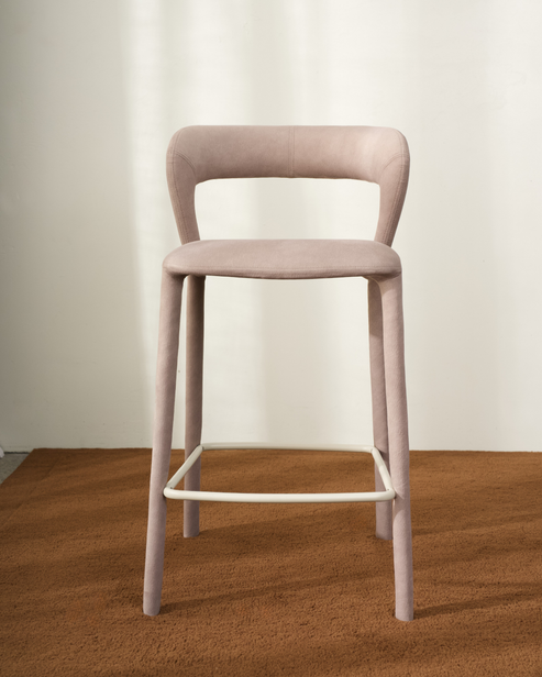 Beu Bar Stool - Buff Brown