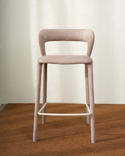 Beu Bar Stool - Buff Brown
