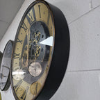 Roman Wall Clock with Gears