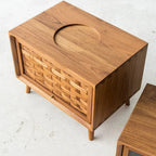 Rosen Bedside Table with Swivel Top