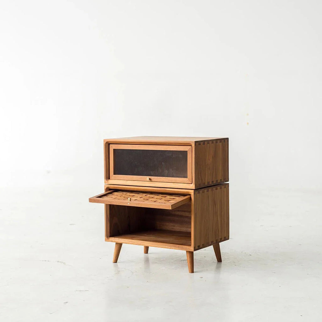 Rosen Bedside Table with Swivel Top