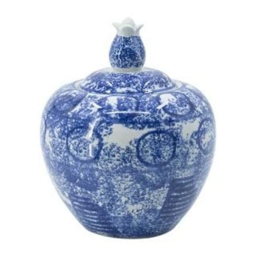 Porcelain Ginger Jar with Lid II