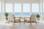 Sable Armchair | Linen Look & Light Oak at online8 furniture store Auckland