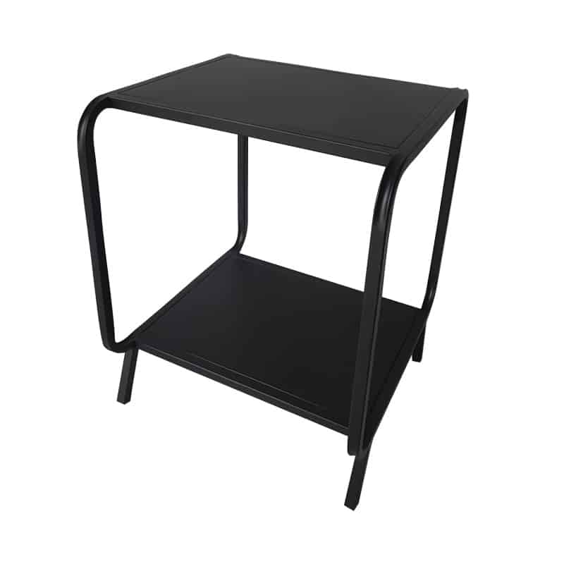 Samui Metal Side Table - Black