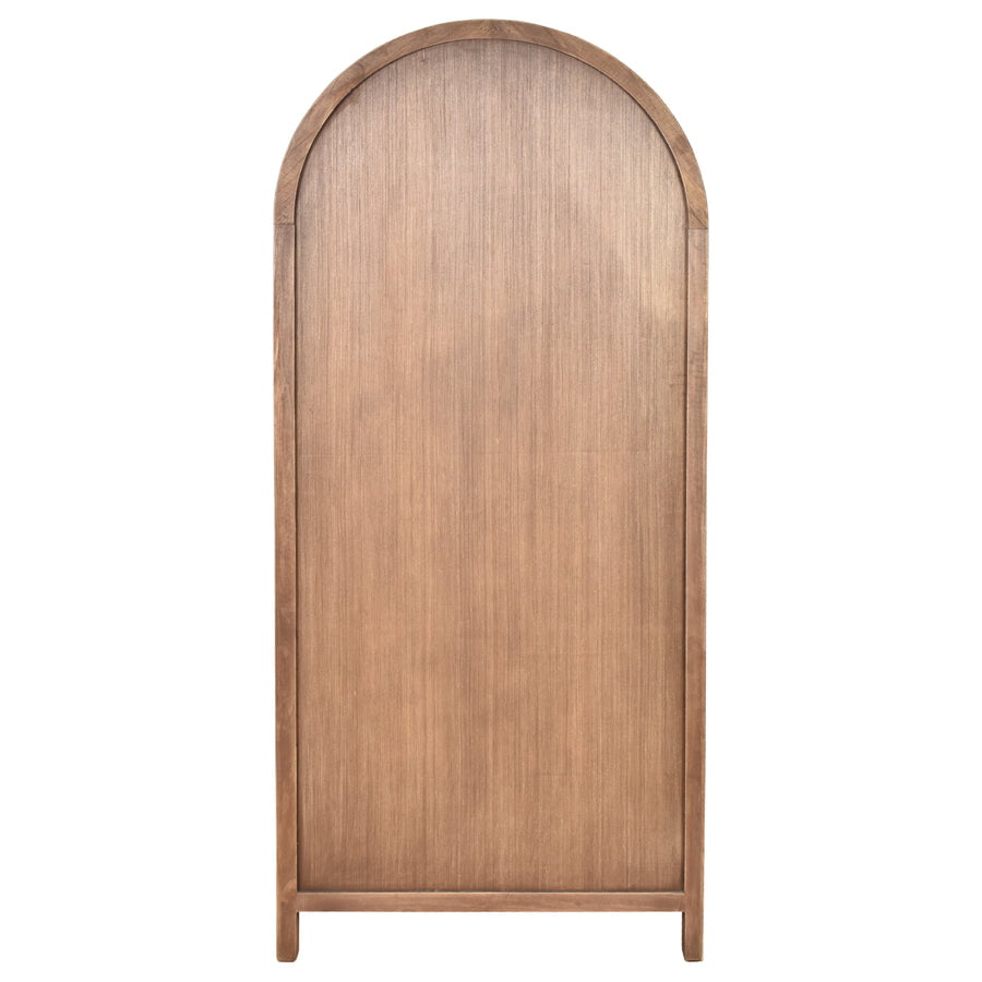 Arch Curved Cabinet - Santorini