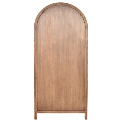 Arch Curved Cabinet - Santorini