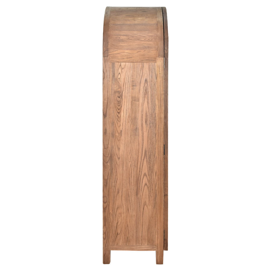 Arch Curved Cabinet - Santorini