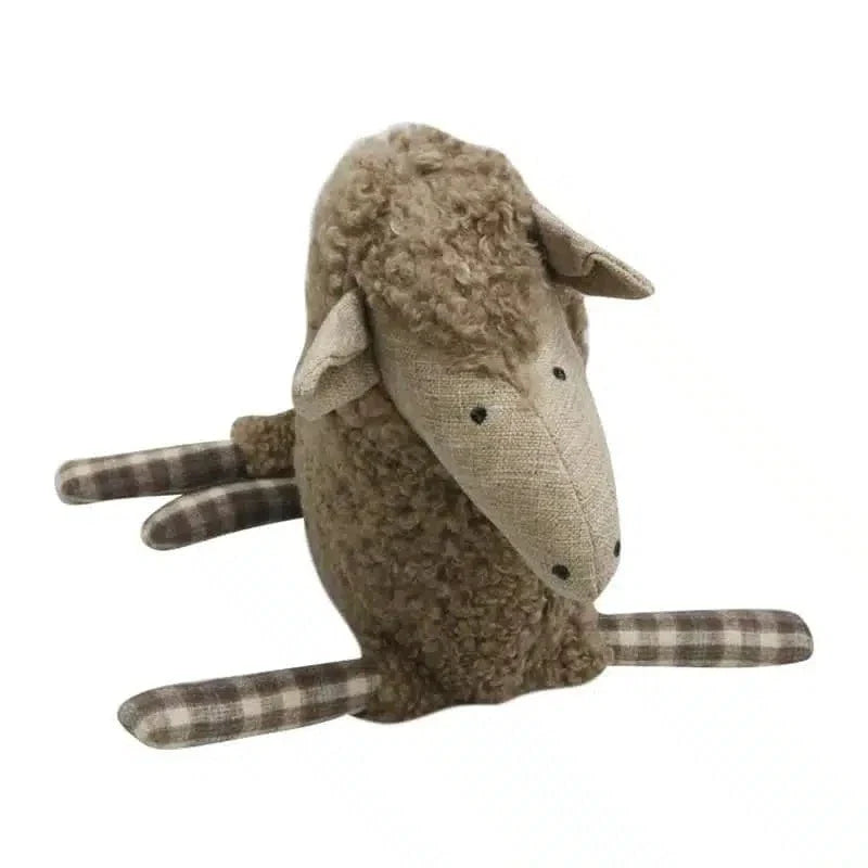 Sheep W/ Tartan Legs Cushion