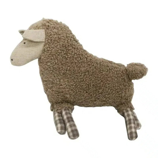 Sheep W/ Tartan Legs Cushion