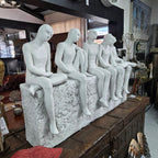 Sitting Thinking Men Statue Indoor | Outdoor