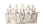 Sitting Thinking Men Statue Indoor | Outdoor