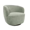 Jenny Swivel Chair - Water Green