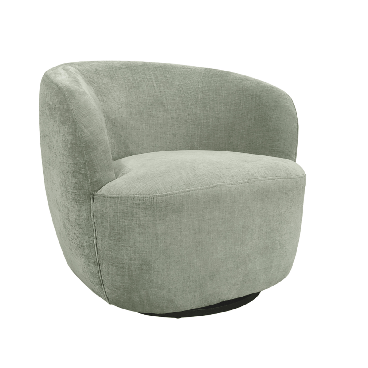 Jenny Swivel Chair - Water Green