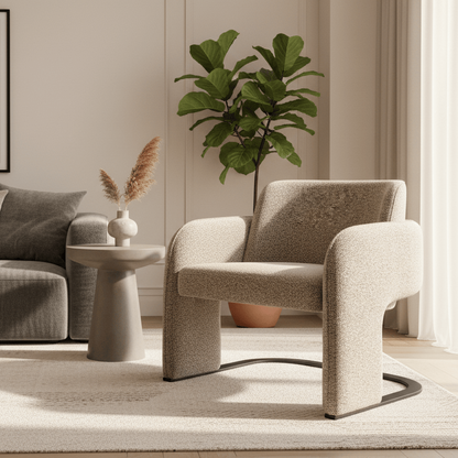 Stoney Cantilever Armchair at online8 furniture store Auckland