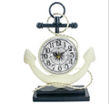 Metal Anchor Table Clock