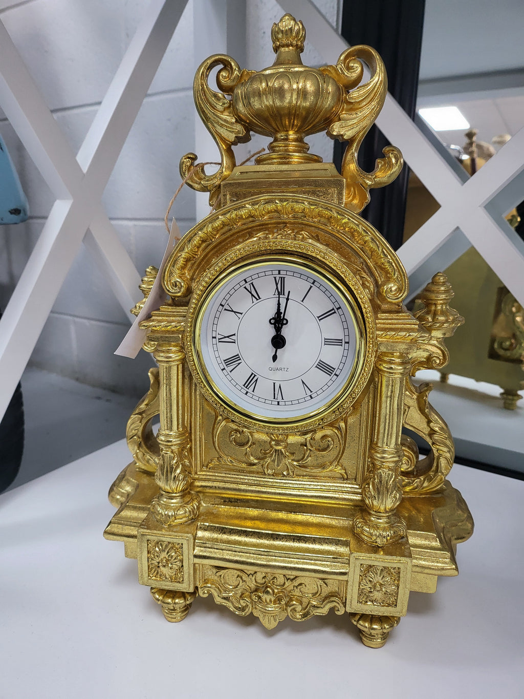 Table Clock - Grand Gold