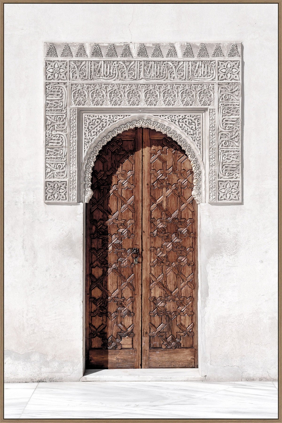 Traditional Carved Door Framed Wall Art