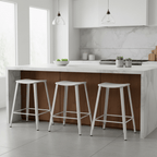 Trang Counter Stool - White