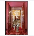 Upper Class Leopard Canvas Wall Art