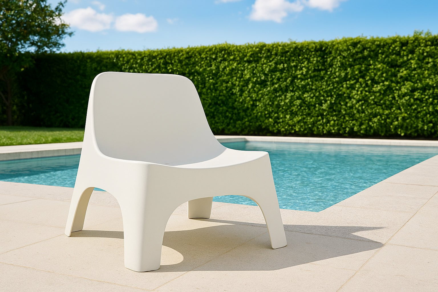 Africa Outdoor Chair - White