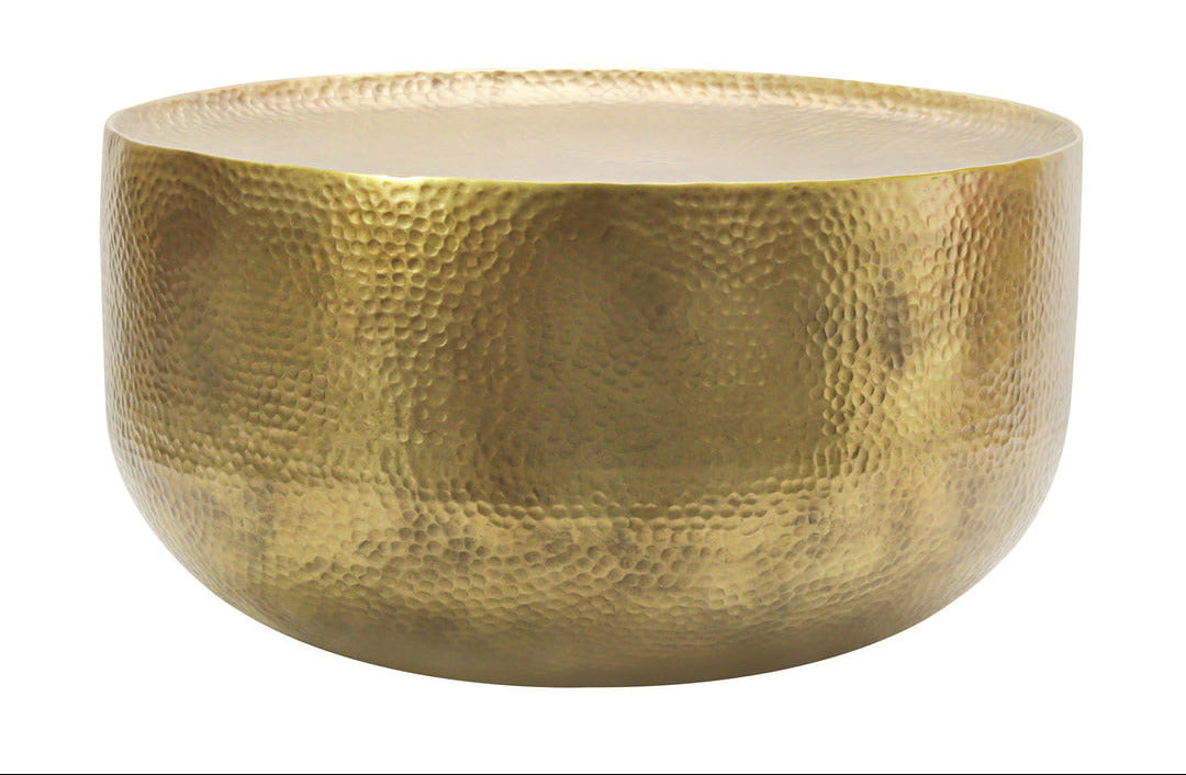Vienna Aluminum Coffee Table - Matte Gold at Online8 Furniture Auckland NZ