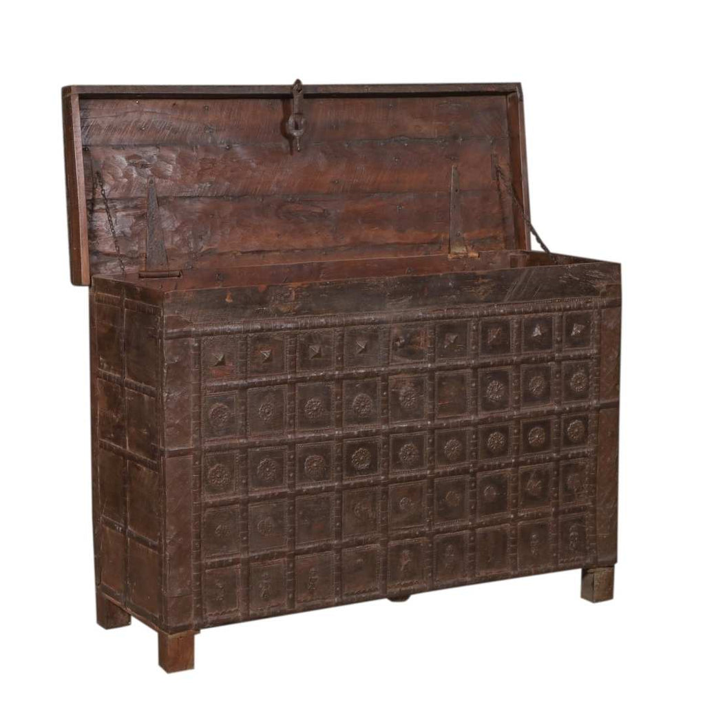 Vintage Pitara Console | Large Trunk