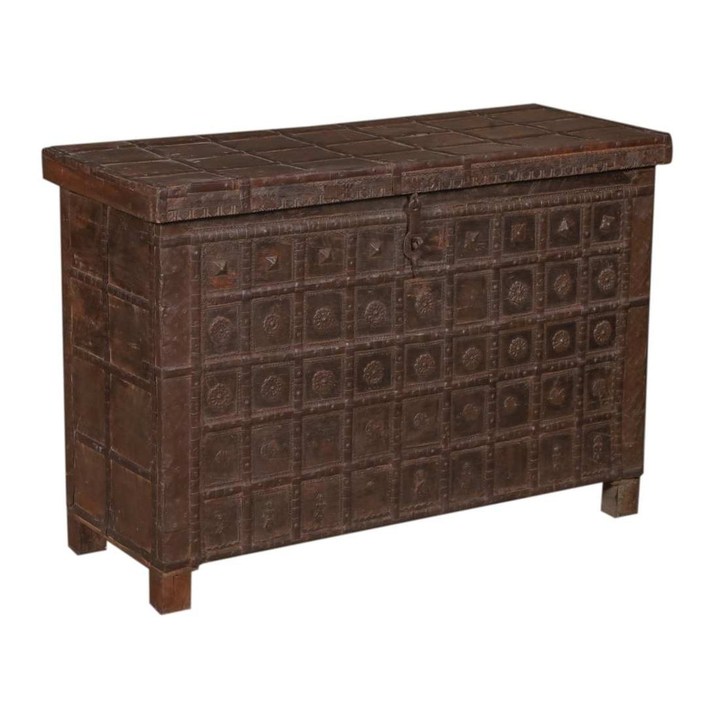Vintage Pitara Console | Large Trunk