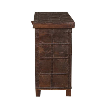 Vintage Pitara Console | Large Trunk