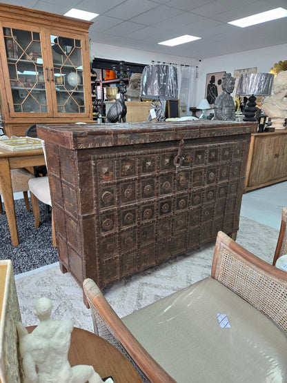 Vintage Pitara Console | Large Trunk