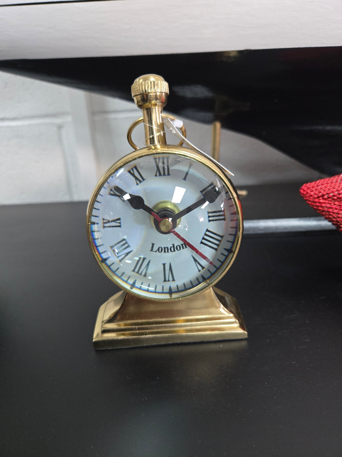 Vintage Trophy Clock with Compass at Online8 Furniture Auckland NZ