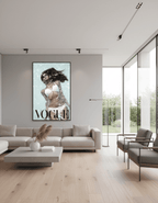 Vogue Bikini Canvas Wall Art