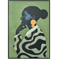 Vogue Canvas Framed Wall Art