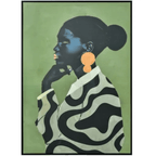Vogue Canvas Framed Wall Art