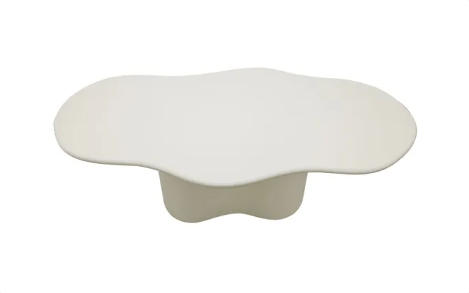 Bloomstone White Pedestal Dining Table - 2200mm