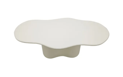 Bloomstone White Pedestal Dining Table - 2200mm