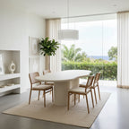 Waves Organic Dining Table - 2000 at Online8 Furniture Auckland NZ