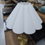 Wavy Table Lamp - Brass