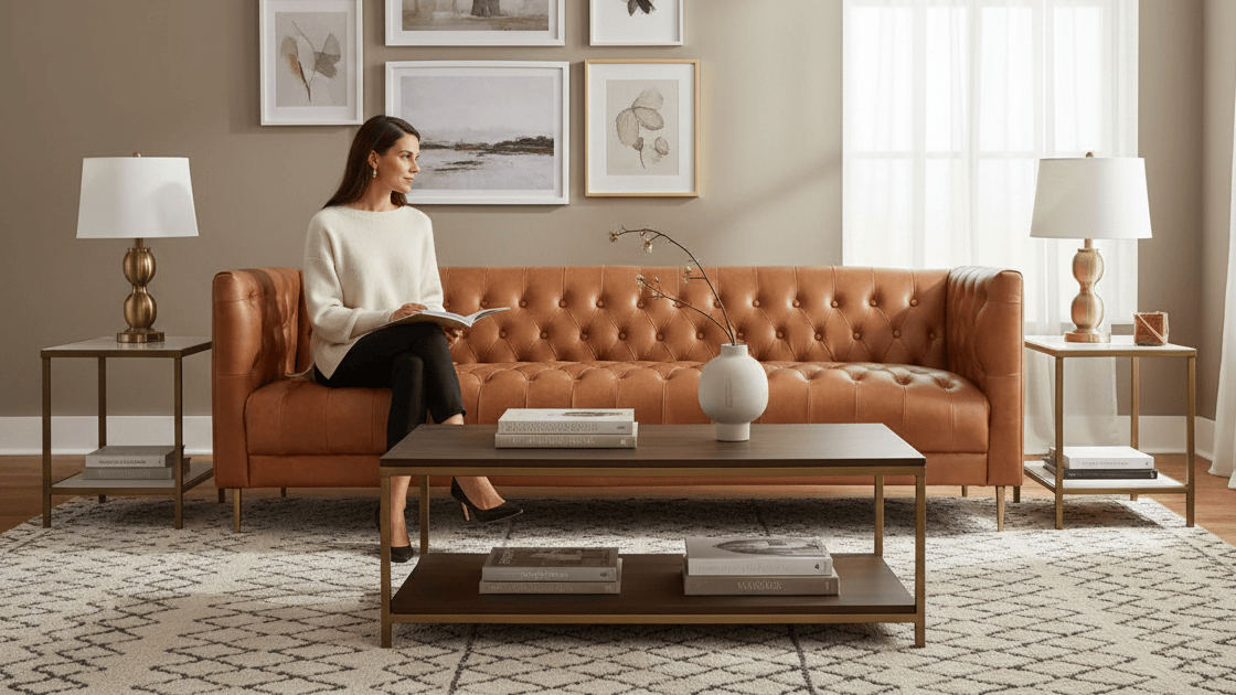 Williams 3 Seater Chesterfield Sofa
