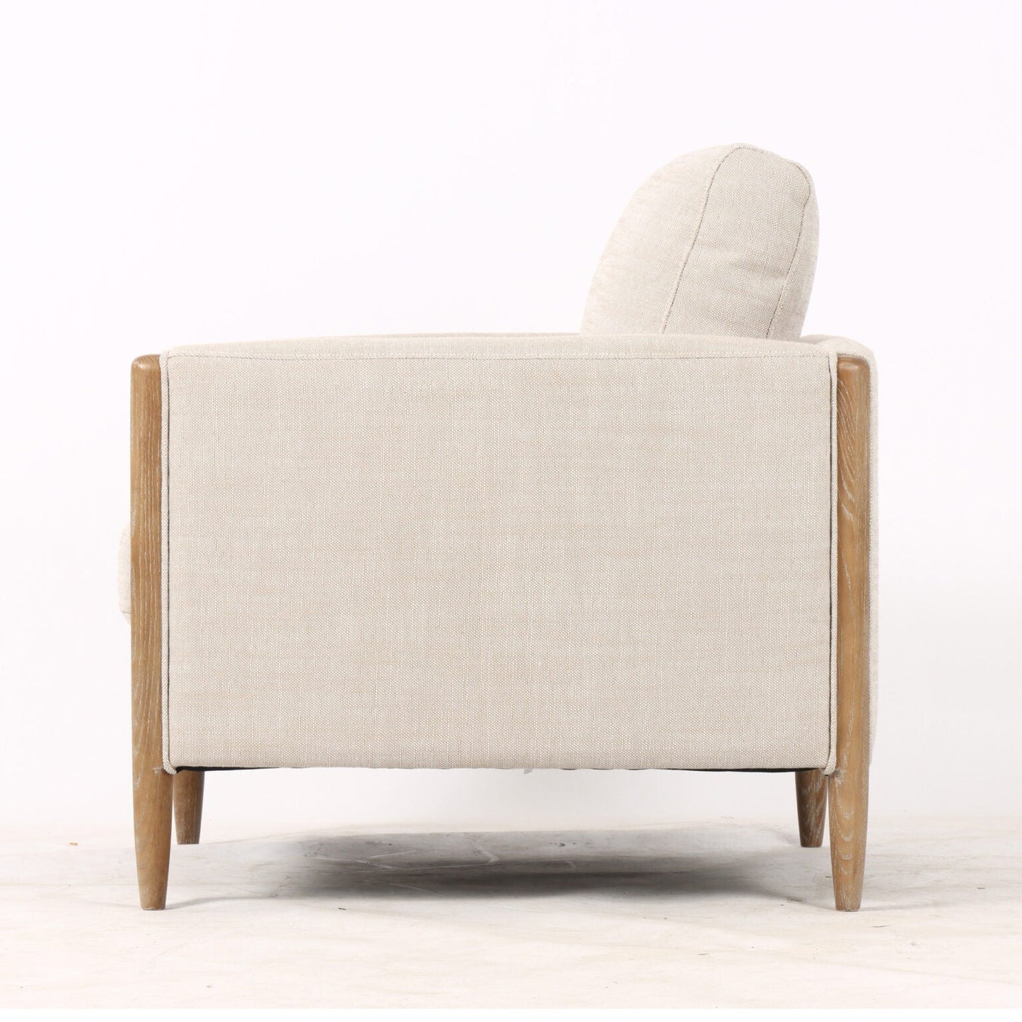 Willow Armchair - Linen & Oak at online8 furniture store Auckland