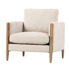 Willow Armchair - Linen & Oak at online8 furniture store Auckland