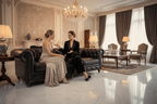 Windsor 3.5 Seater Leather Chesterfield Sofa
