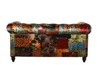Winston Chesterfield Patchwork 2 Seater Sofa