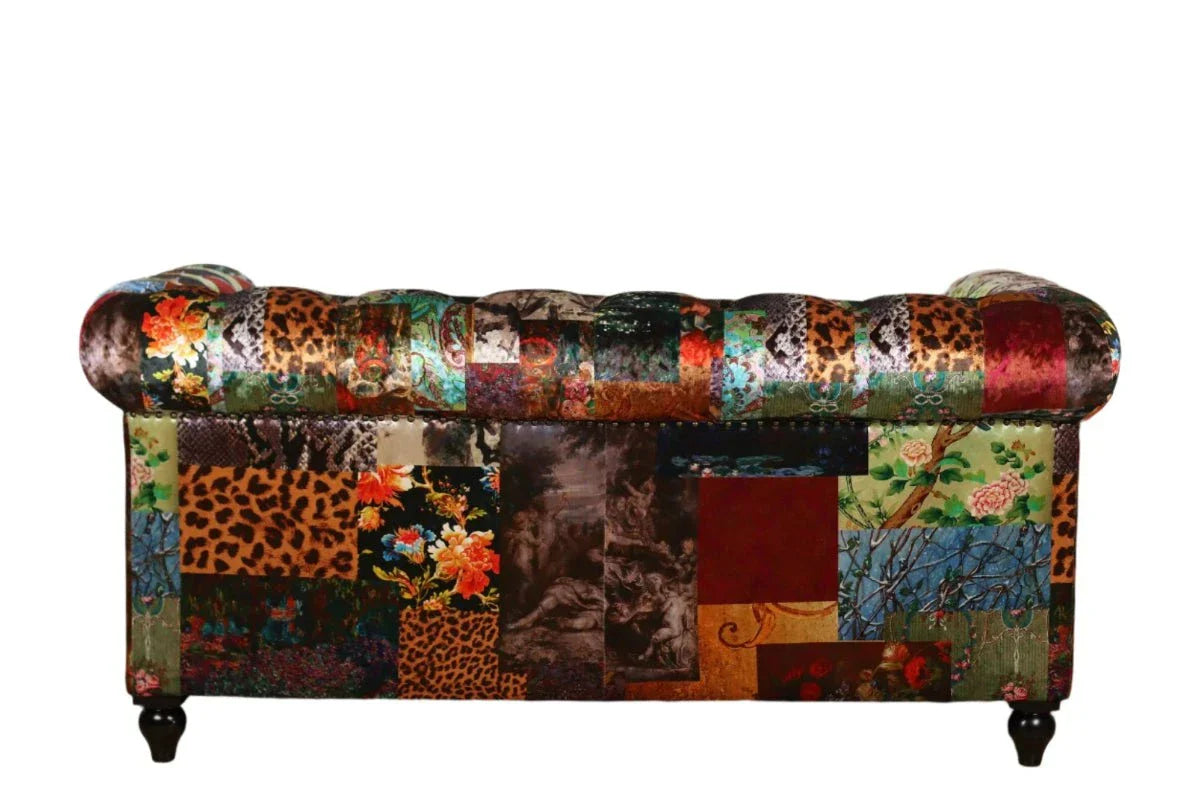 Winston Chesterfield Patchwork 2 Seater Sofa