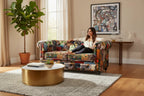 Winston Chesterfield Patchwork 2 Seater Sofa